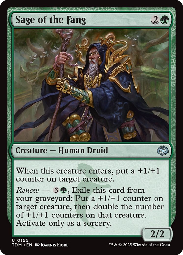 Sage of the Fang [Tarkir: Dragonstorm] | Clutch Gaming