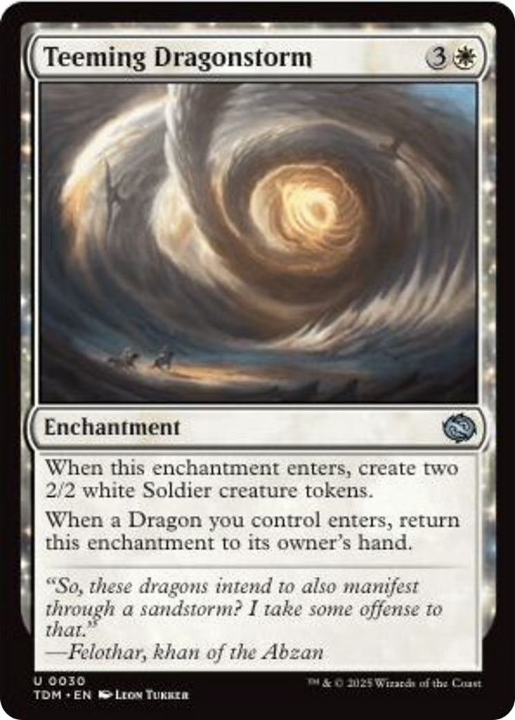 Teeming Dragonstorm [Tarkir: Dragonstorm] | Clutch Gaming