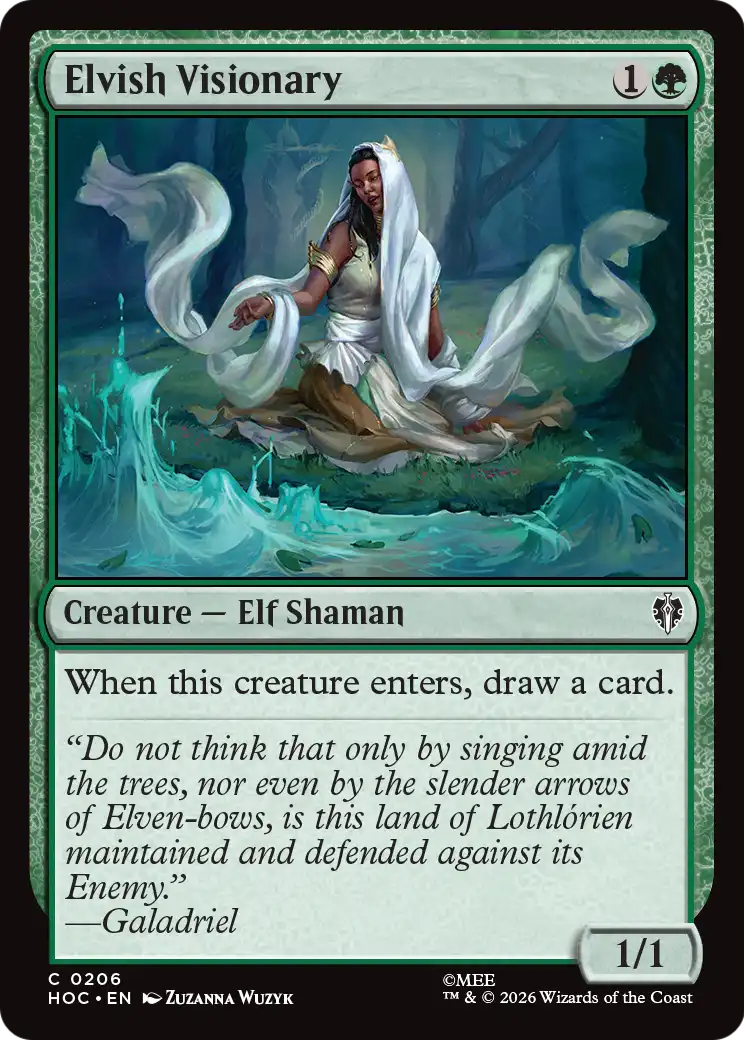 Elvish Visionary [The Hobbit: Eternal-Legal] | Clutch Gaming