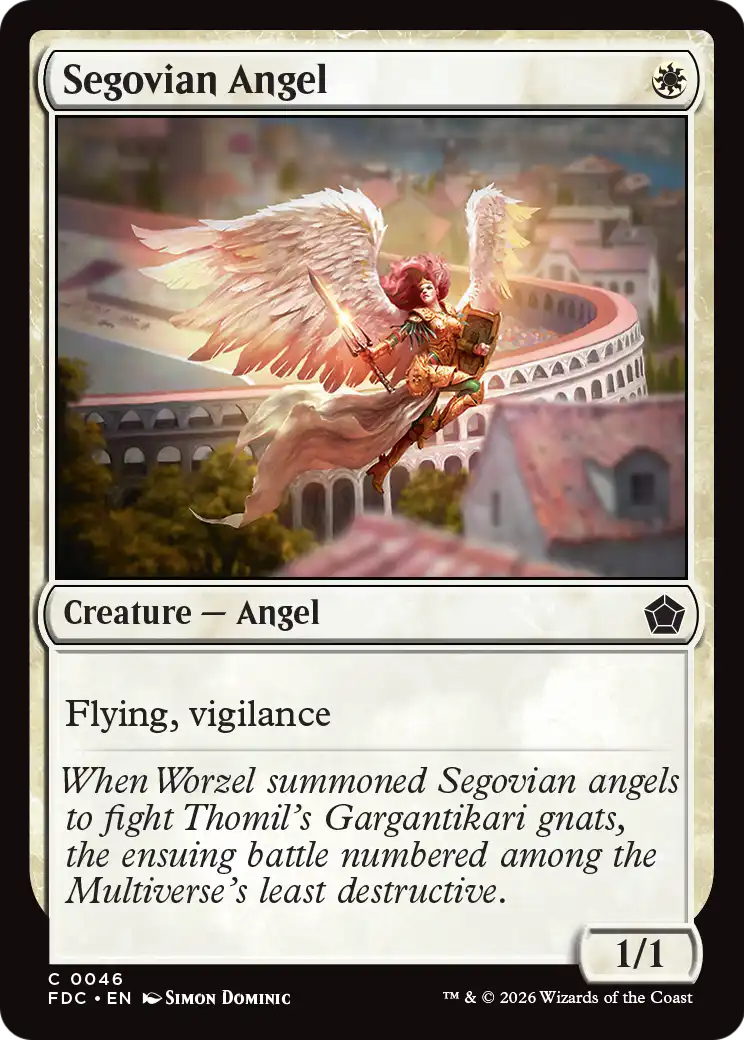 Segovian Angel [Foundations Commander] | Clutch Gaming