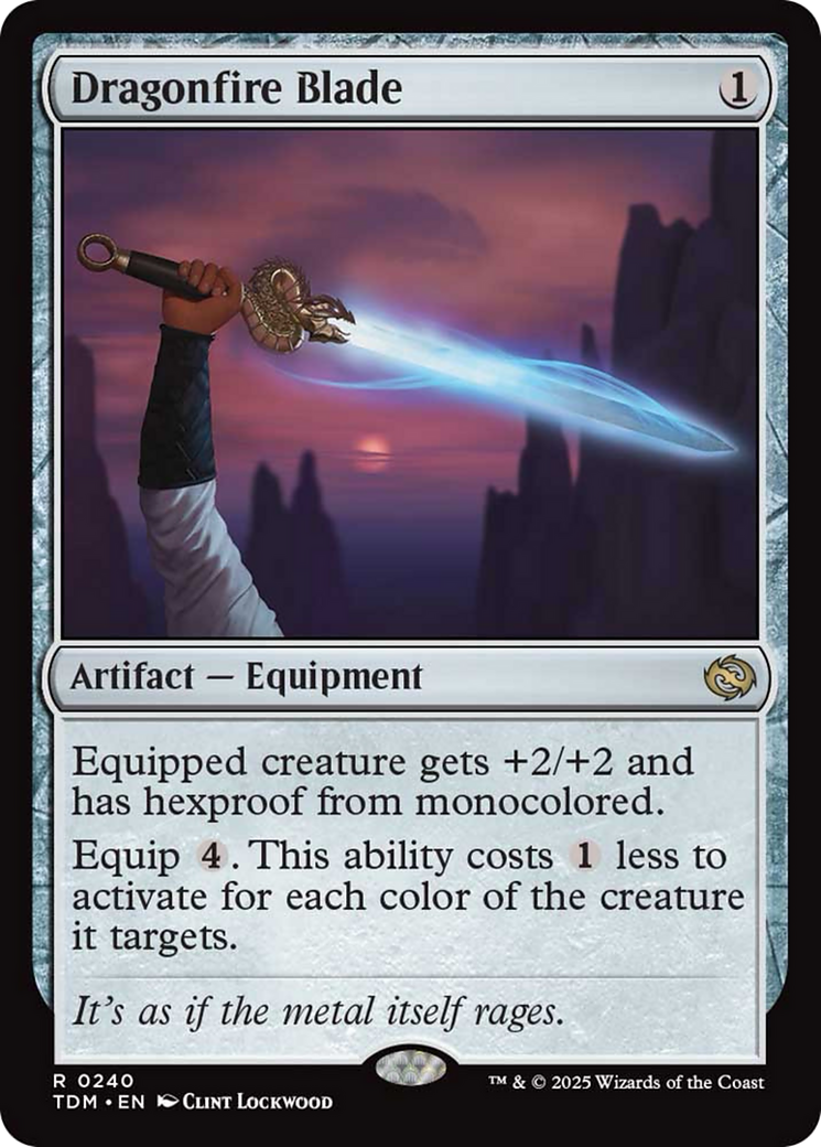 Dragonfire Blade [Tarkir: Dragonstorm] | Clutch Gaming