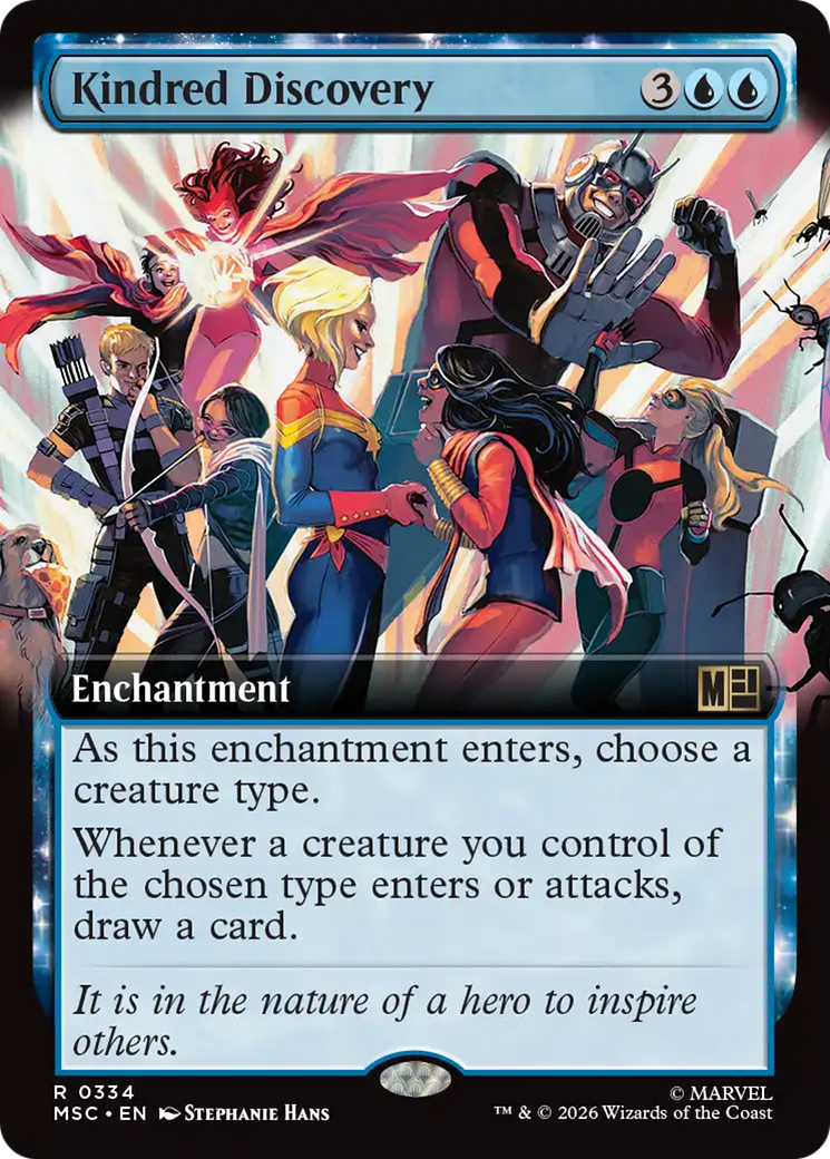 Kindred Discovery (Extended Art) [Marvel Super Heroes Commander] | Clutch Gaming