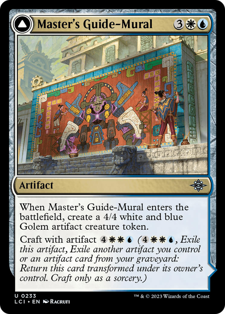 Master's Guide-Mural // Master's Manufactory [The Lost Caverns of Ixalan] | Clutch Gaming