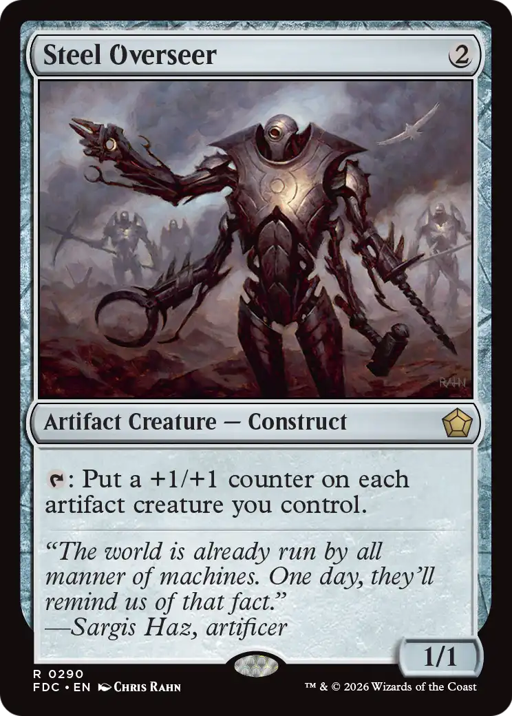 Steel Overseer [Foundations Commander] | Clutch Gaming
