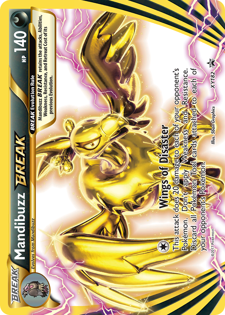 Mandibuzz BREAK (XY182) [XY: Black Star Promos] | Clutch Gaming