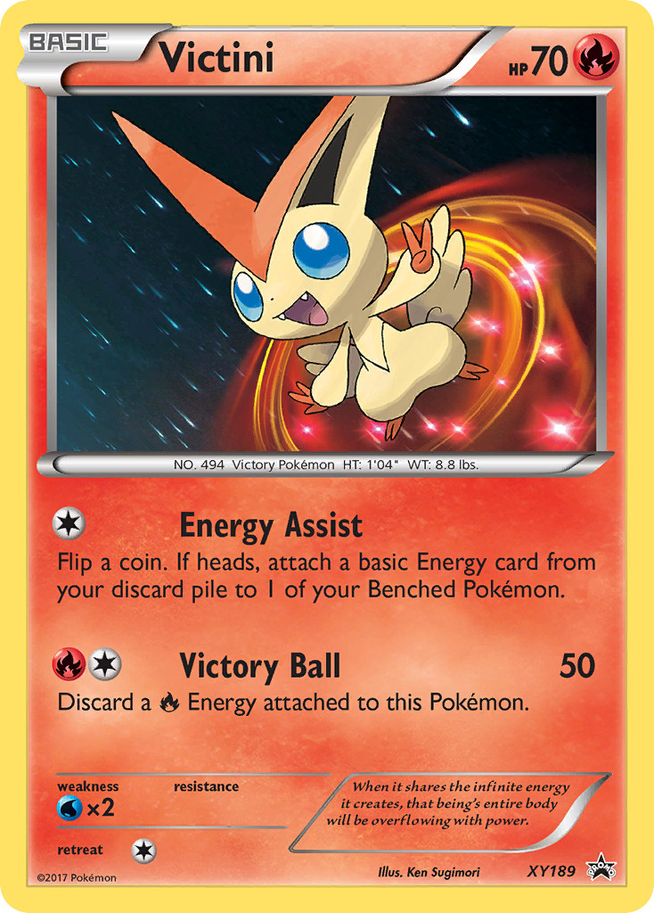 Victini (XY189) [XY: Black Star Promos] | Clutch Gaming