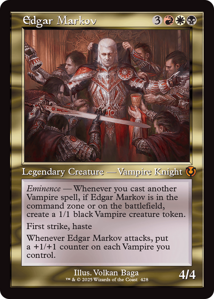 Edgar Markov (Retro Frame) [Innistrad Remastered] | Clutch Gaming