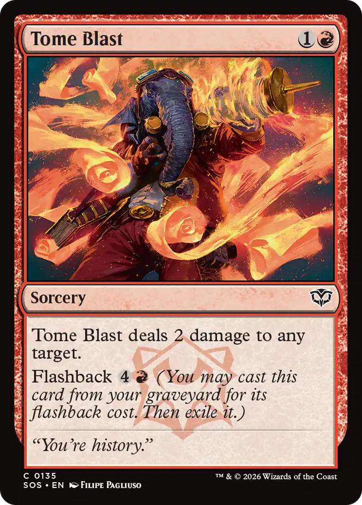 Tome Blast [Secrets of Strixhaven] | Clutch Gaming