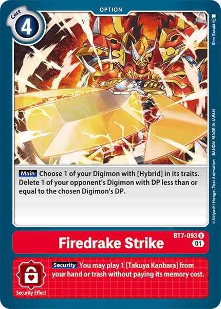 Firedrake Strike [BT7-093] [Next Adventure] | Clutch Gaming