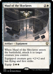 Maul of the Skyclaves [Phyrexia: All Will Be One Commander] | Clutch Gaming