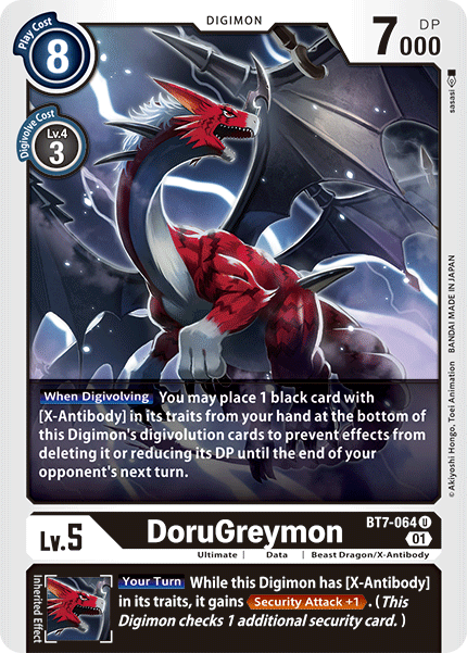 DoruGreymon [BT7-064] [Next Adventure] | Clutch Gaming