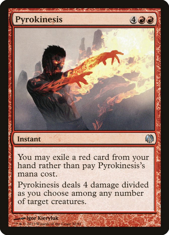 Pyrokinesis [Duel Decks: Heroes vs. Monsters] | Clutch Gaming