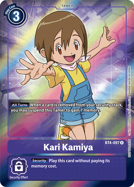 Kari Kamiya [BT4-097] (Buy-A-Box Promo) [Great Legend Promos] | Clutch Gaming