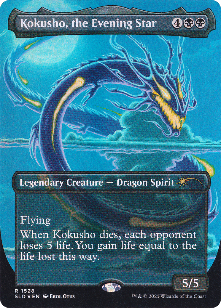 Kokusho, the Evening Star (Rainbow Foil) [Secret Lair Drop Series] | Clutch Gaming