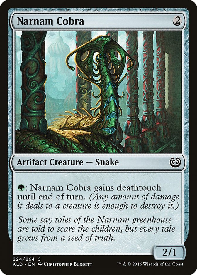 Narnam Cobra [Kaladesh] | Clutch Gaming