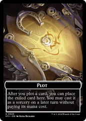 Construct Token // Plot Token Double-Sided Token [Outlaws of Thunder Junction: The Big Score Tokens] | Clutch Gaming