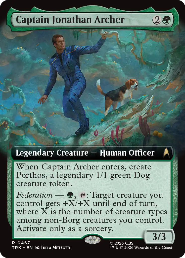 Captain Jonathan Archer (Extended Art) [Star Trek] | Clutch Gaming