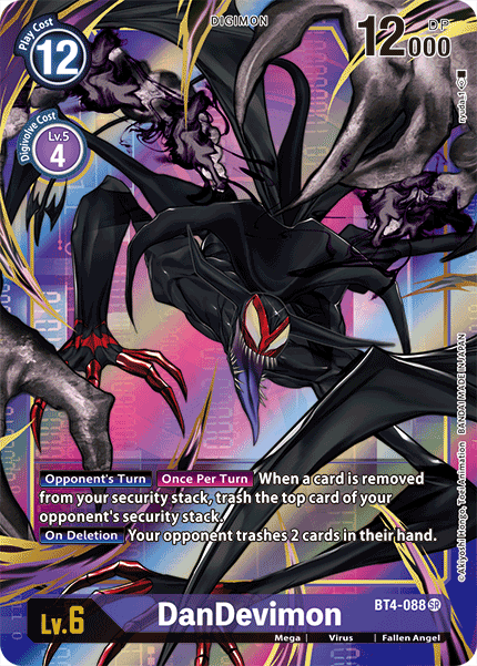 DanDevimon [BT4-088] (Alternate Art) [Great Legend] | Clutch Gaming