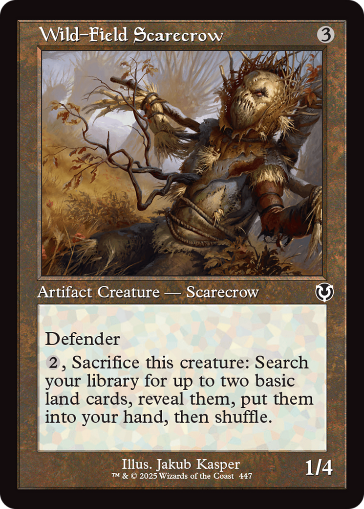 Wild-Field Scarecrow (Retro Frame) [Innistrad Remastered] | Clutch Gaming