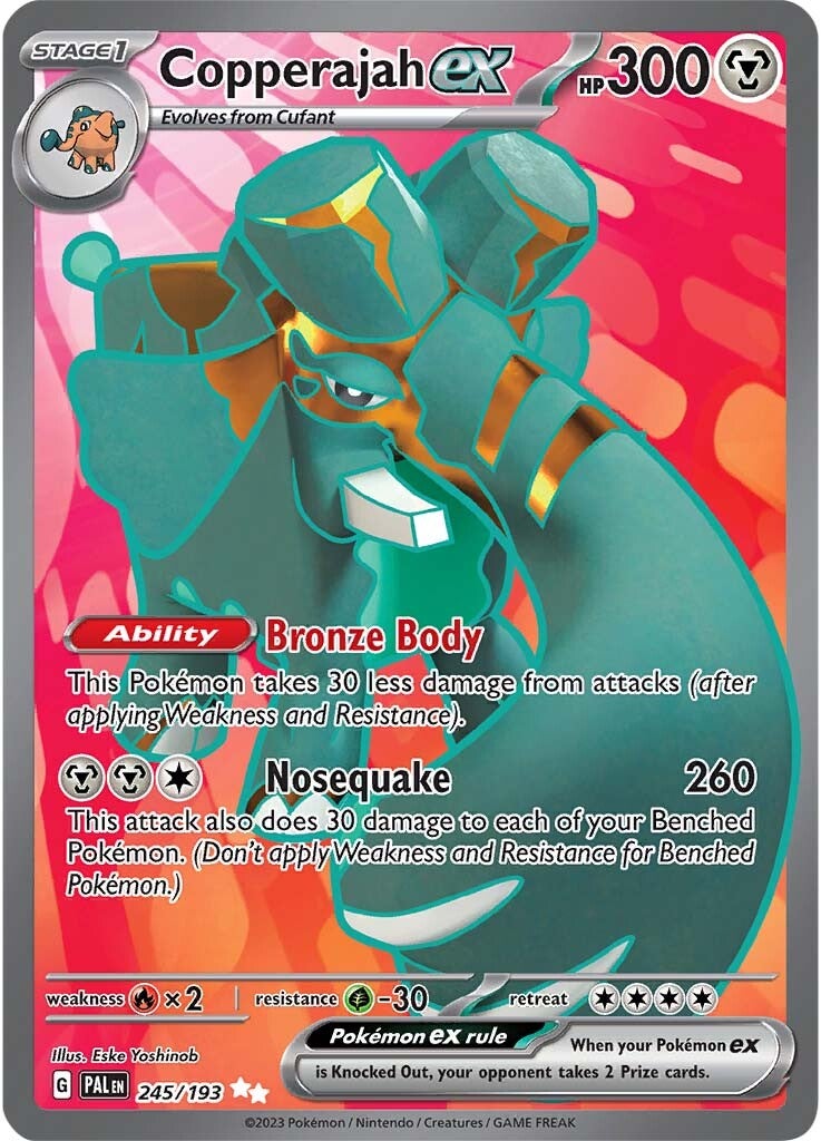 Copperajah ex (245/193) [Scarlet & Violet: Paldea Evolved] | Clutch Gaming