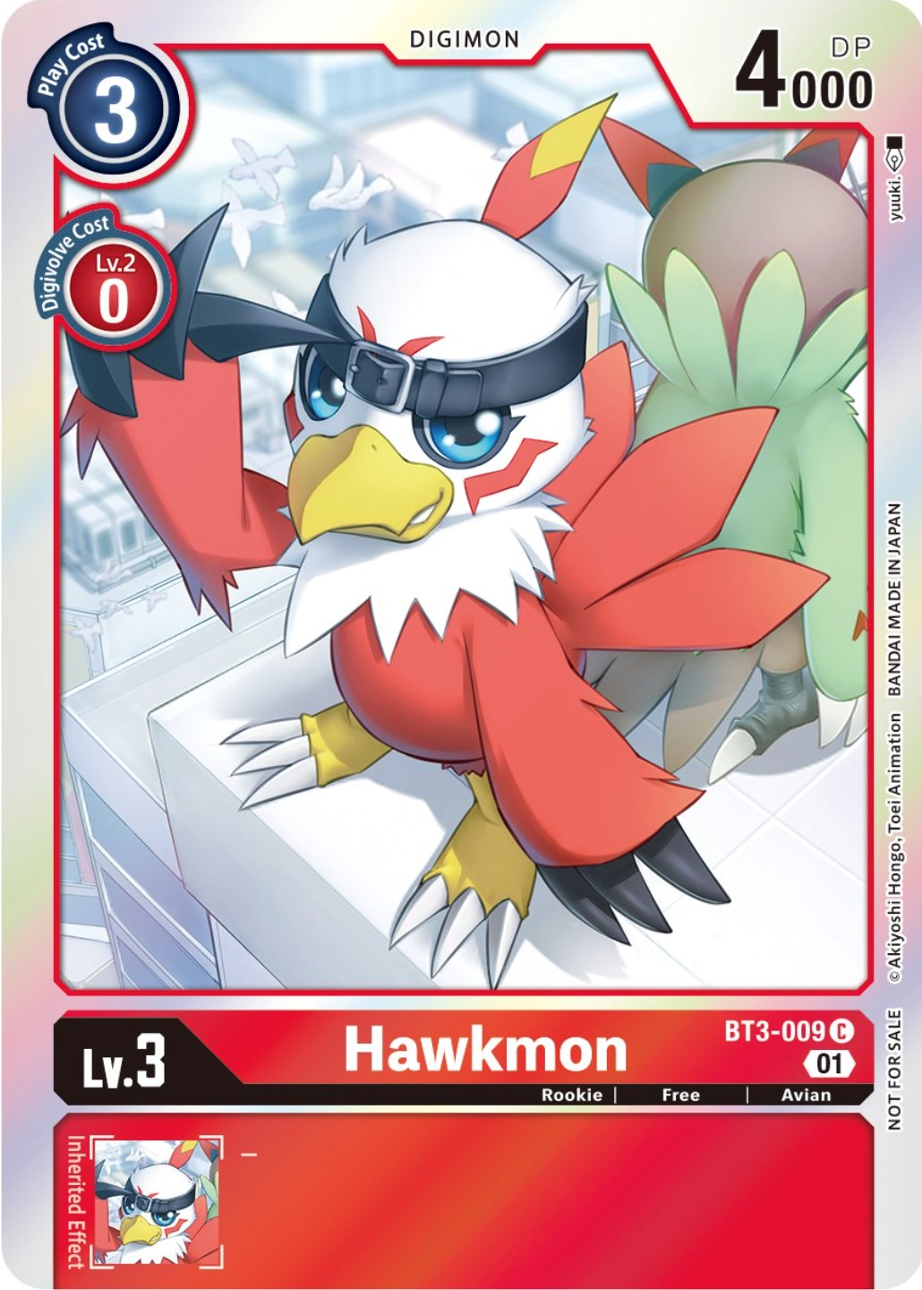 Hawkmon [BT3-009] (ST-11 Special Entry Pack) [Release Special Booster Promos] | Clutch Gaming