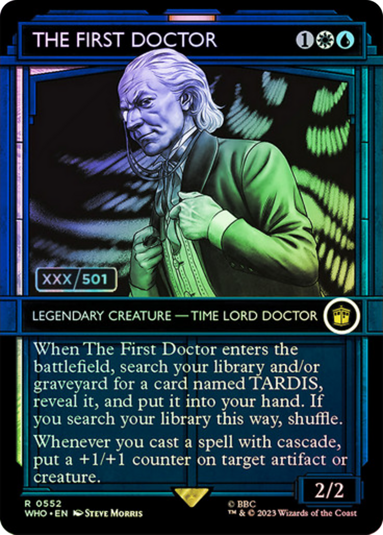 The First Doctor (Serial Numbered) [Doctor Who] | Clutch Gaming