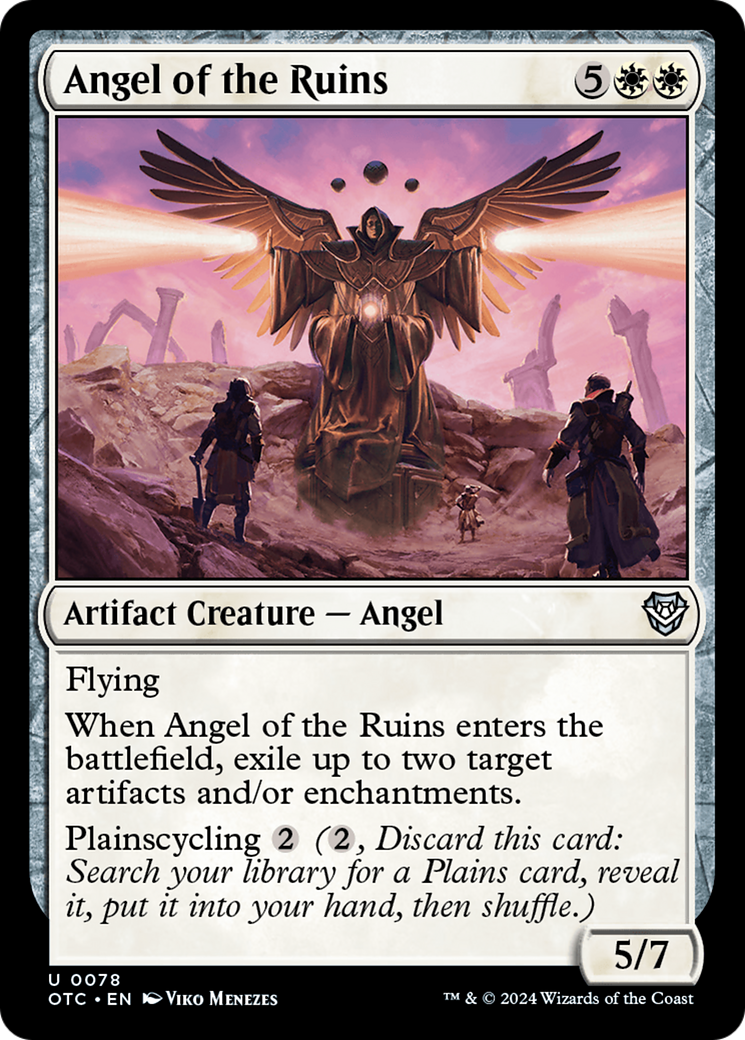 Angel of the Ruins [Outlaws of Thunder Junction Commander] | Clutch Gaming