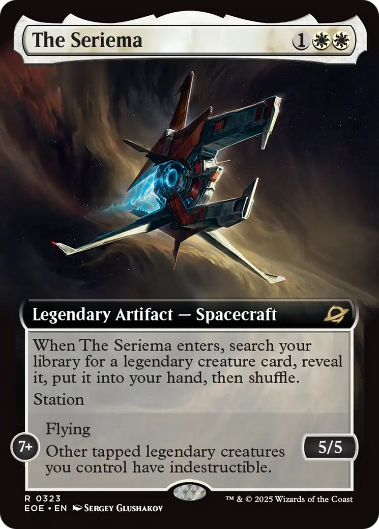 The Seriema (Extended Art) [Edge of Eternities] | Clutch Gaming