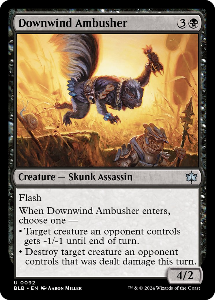 Downwind Ambusher [Bloomburrow] | Clutch Gaming