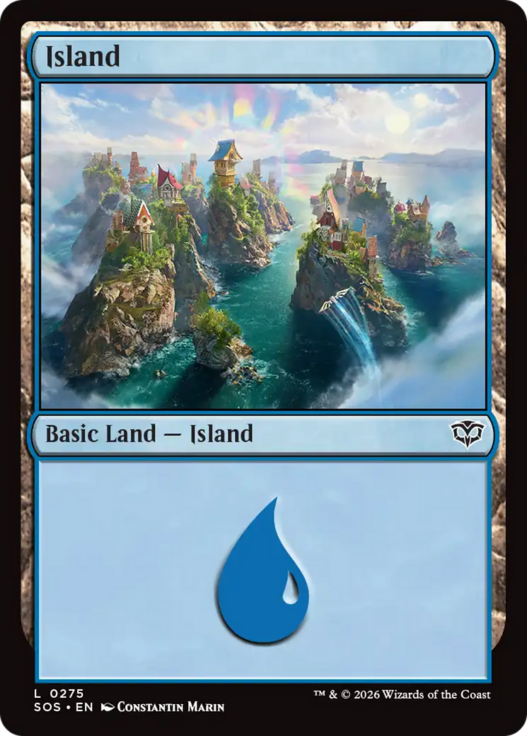 Island (0275) [Secrets of Strixhaven] | Clutch Gaming