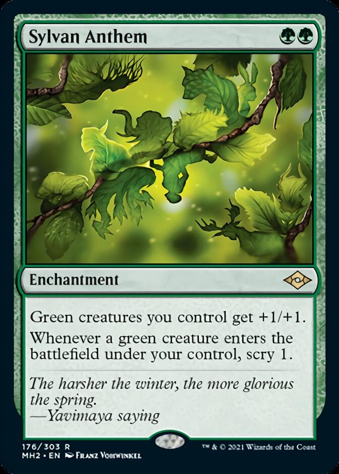 Sylvan Anthem [Modern Horizons 2] | Clutch Gaming