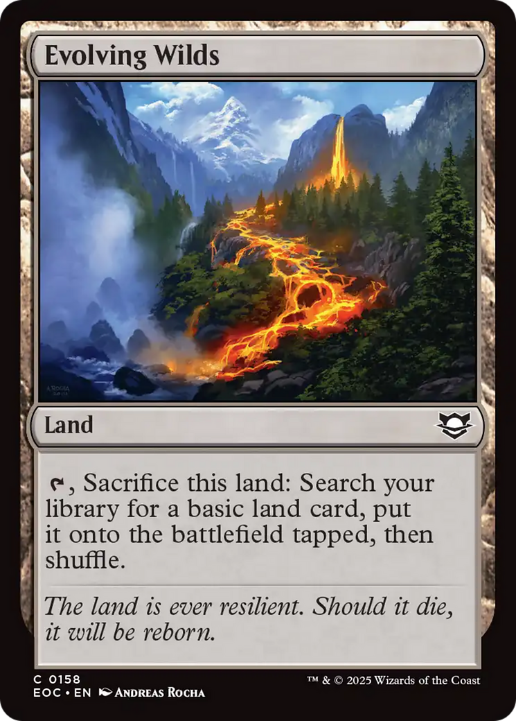 Evolving Wilds [Edge of Eternities Commander] | Clutch Gaming