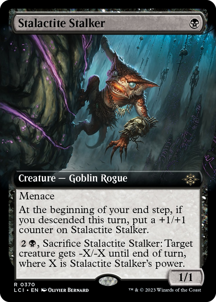 Stalactite Stalker (Extended Art) [The Lost Caverns of Ixalan] | Clutch Gaming