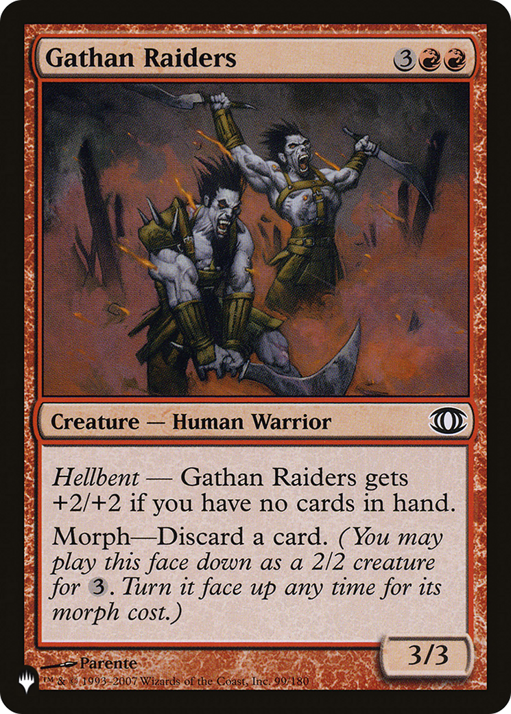 Gathan Raiders [The List Reprints] | Clutch Gaming