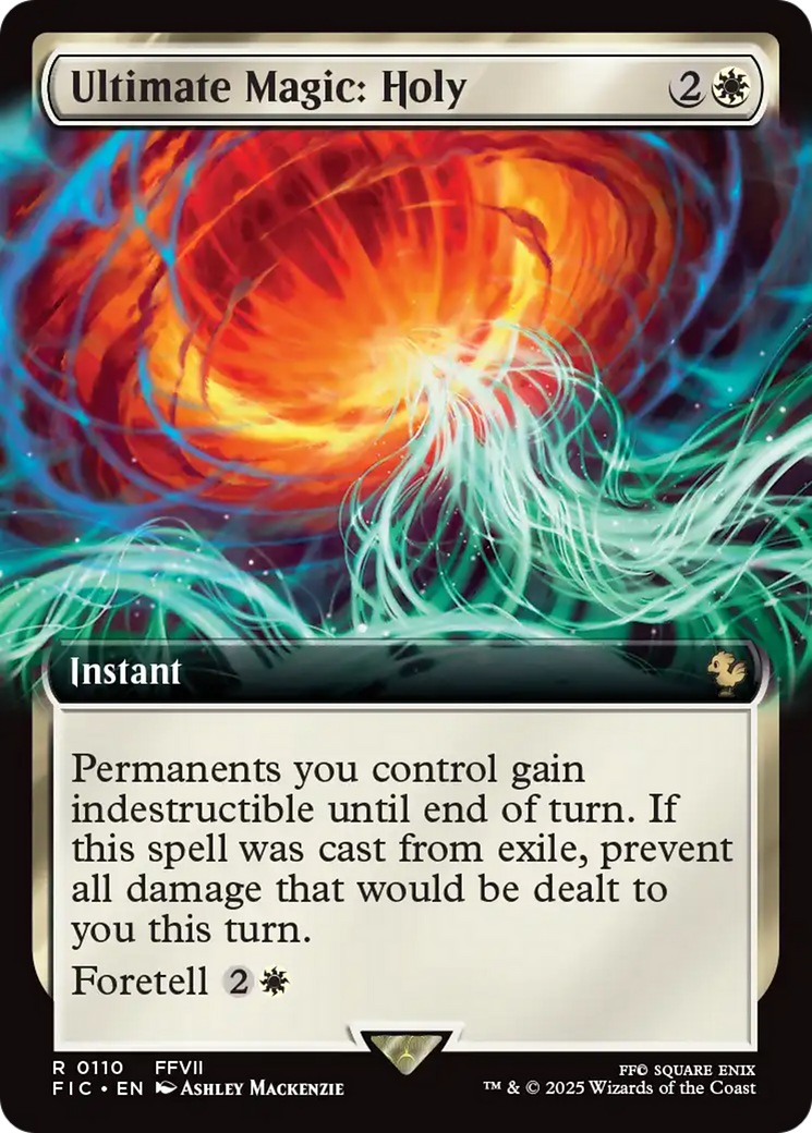 Ultimate Magic: Holy (Extended Art) [FINAL FANTASY Commander] | Clutch Gaming