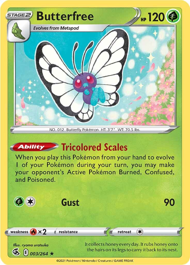 Butterfree (003/264) [Sword & Shield: Fusion Strike] | Clutch Gaming