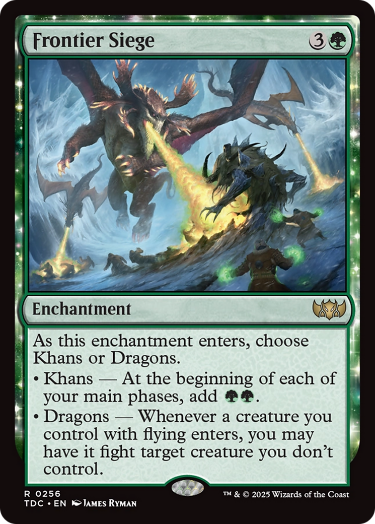 Frontier Siege [Tarkir: Dragonstorm Commander] | Clutch Gaming