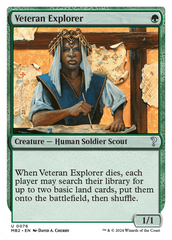 Veteran Explorer (White Border) [Mystery Booster 2] | Clutch Gaming