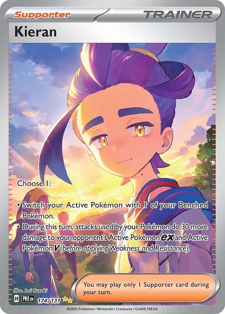 Kieran (174/131) [Scarlet & Violet: Prismatic Evolutions] | Clutch Gaming