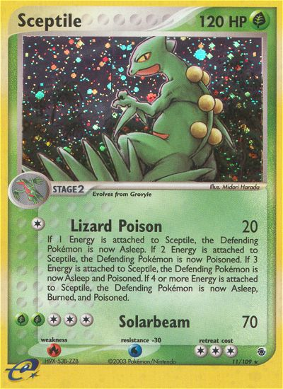 Sceptile (11/109) [EX: Ruby & Sapphire] | Clutch Gaming