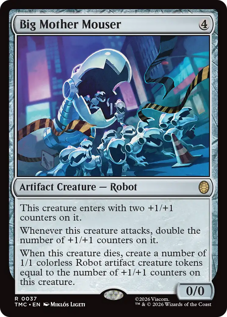 Big Mother Mouser [Teenage Mutant Ninja Turtles Commander] | Clutch Gaming