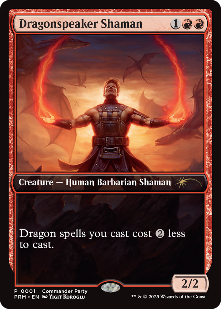 Dragonspeaker Shaman [Wizards Play Network 2025] | Clutch Gaming