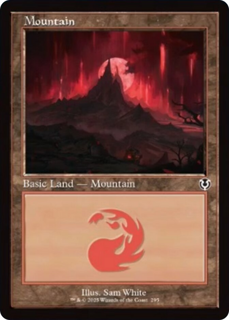 Mountain (295) (Retro Frame) [Innistrad Remastered] | Clutch Gaming