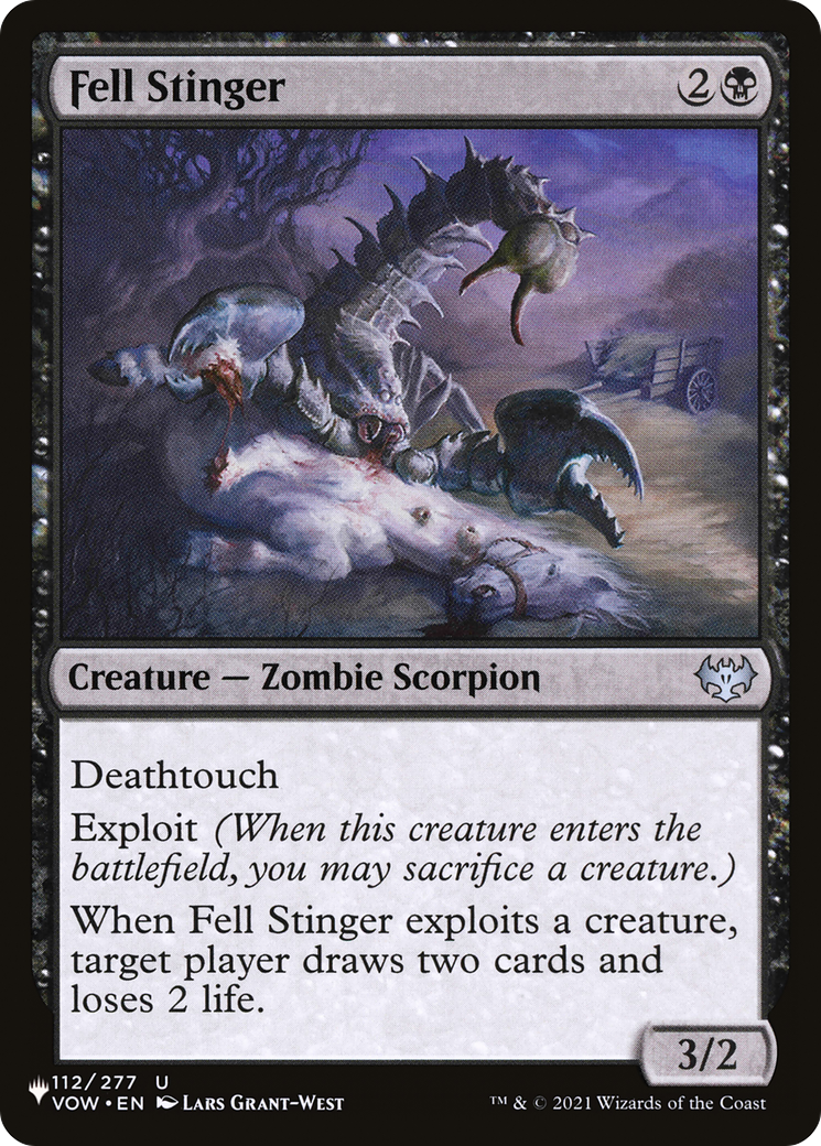 Fell Stinger [The List Reprints] | Clutch Gaming