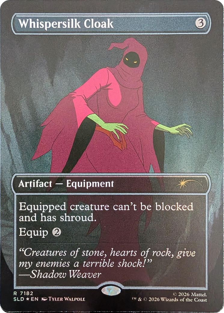 Whispersilk Cloak (7182) [Secret Lair Drop Series] | Clutch Gaming