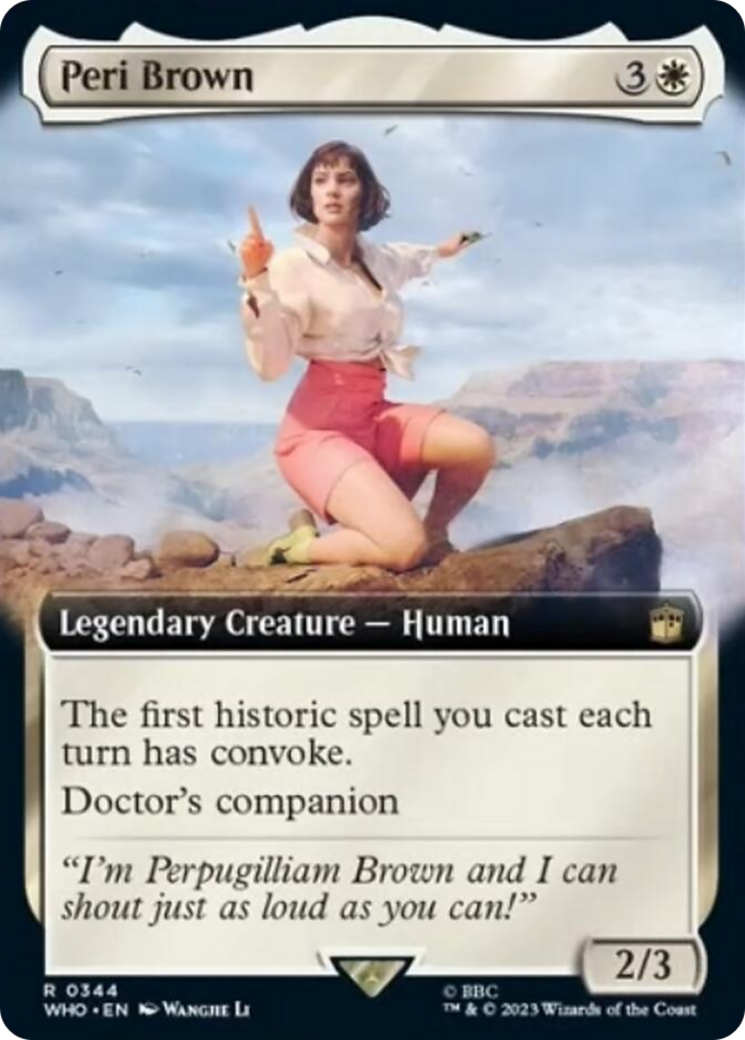 Peri Brown (Extended Art) [Doctor Who] | Clutch Gaming