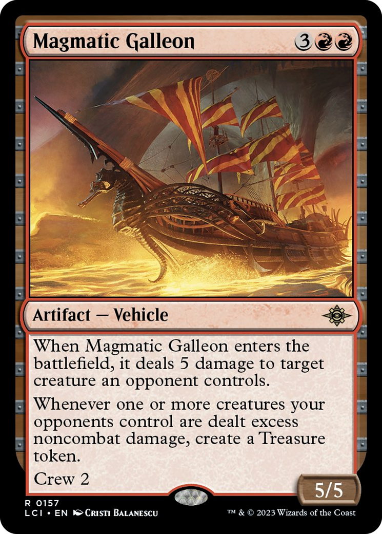 Magmatic Galleon [The Lost Caverns of Ixalan] | Clutch Gaming