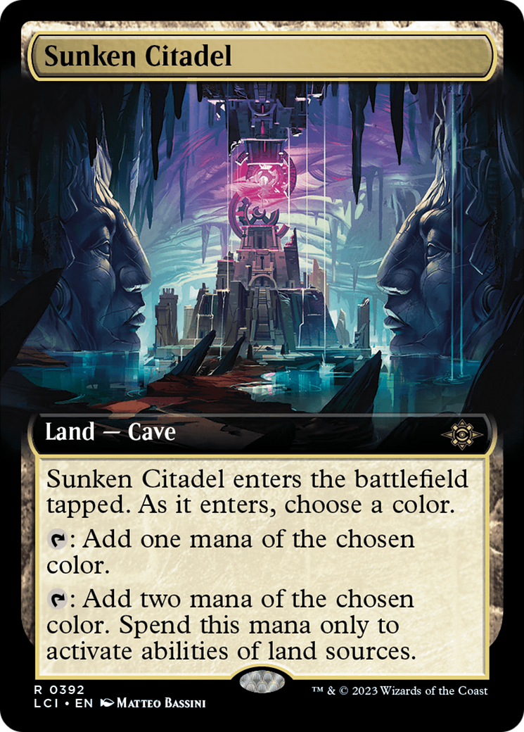 Sunken Citadel (Extended Art) [The Lost Caverns of Ixalan] | Clutch Gaming