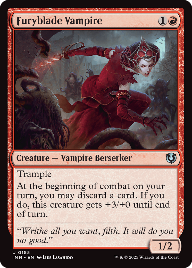 Furyblade Vampire [Innistrad Remastered] | Clutch Gaming