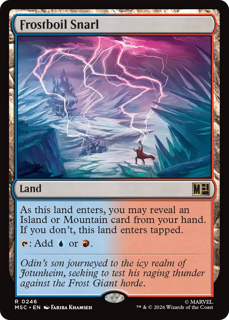 Frostboil Snarl [Marvel Super Heroes Commander] | Clutch Gaming